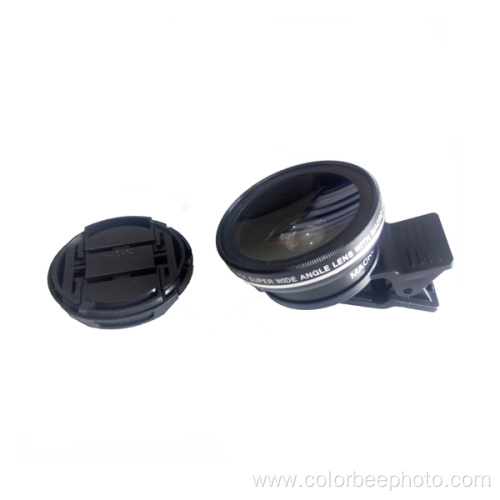 Wide angle mobile phone telescope fish eye lens